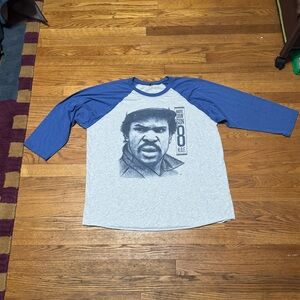 Vintage Andre Dawson Blue and Gray Graphic Shirt